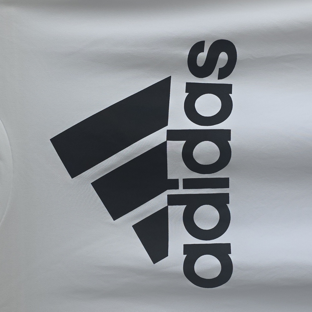 NWT Adidas Boys Performance Logo Tee White Size L (14/16) - Picture 3 of 9
